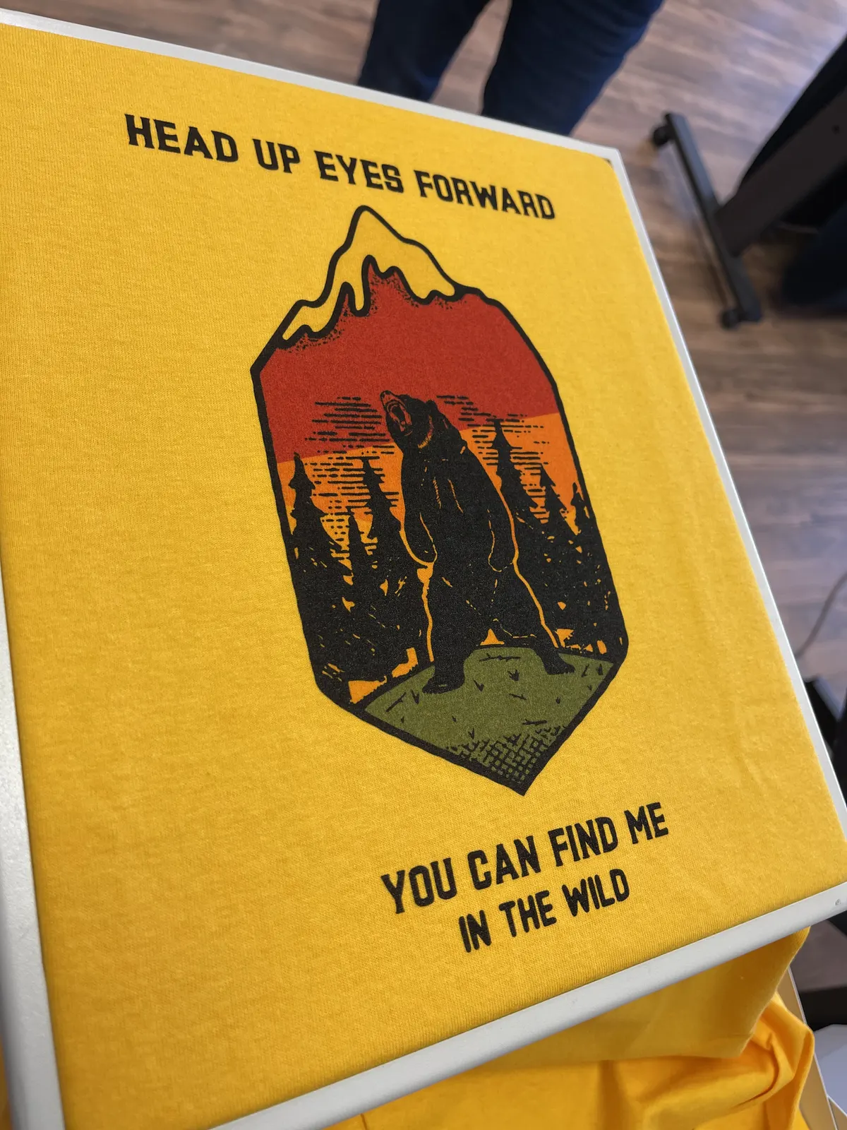 You Can Find Me In The Wild tee